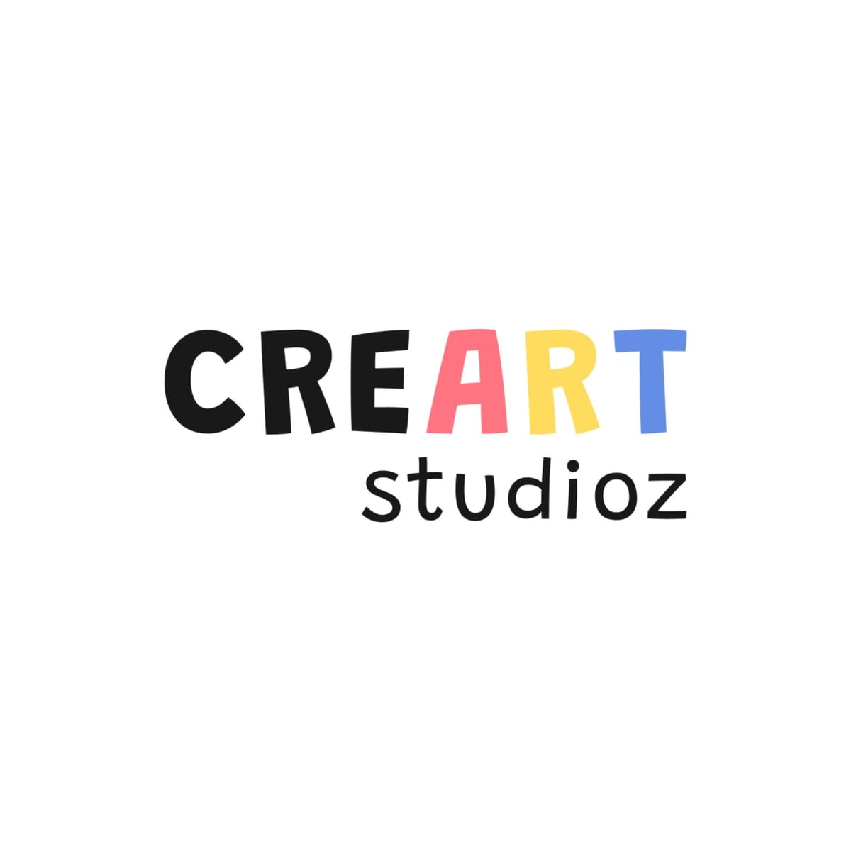 CreArt Studioz logo in color on white background